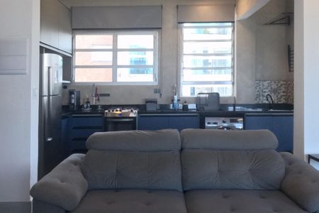 Cozinha Americana de kitnet/studio para alugar com 1 quarto, 45m² em José Menino, Santos