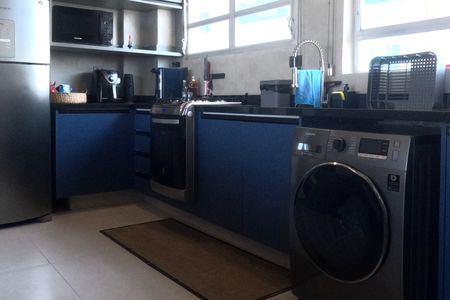 Cozinha Americana de kitnet/studio para alugar com 1 quarto, 45m² em José Menino, Santos