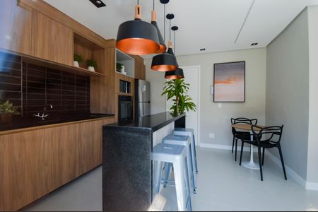 Apartamento para alugar com 45m², 2 quartos e 1 vagaÁrea comum - Salão de festas