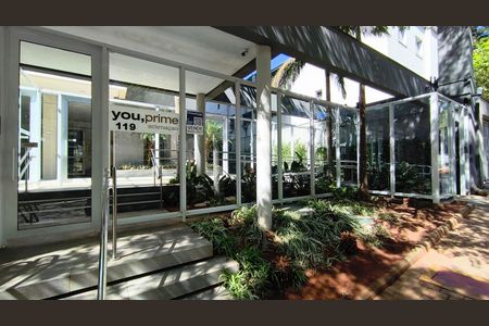 Apartamento à venda com 89m², 2 quartos e 2 vagasFachada + Plaquinha
