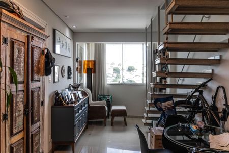 Sala de apartamento para alugar com 2 quartos, 130m² em Nova Granada, Belo Horizonte