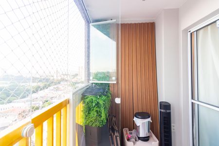 Varanda da Sala de apartamento à venda com 2 quartos, 57m² em Vila Osasco, Osasco