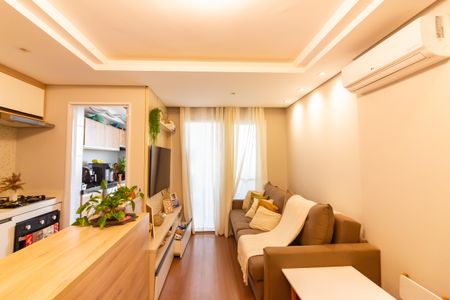 Sala  de apartamento à venda com 2 quartos, 57m² em Vila Osasco, Osasco