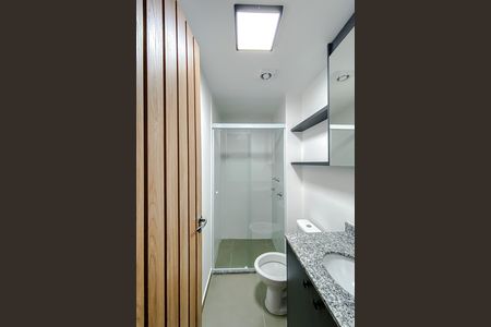 Studio para alugar com 29m², 1 quarto e sem vaga Studio para alugar com 29m², 1 quarto e sem vagaBanheiro
