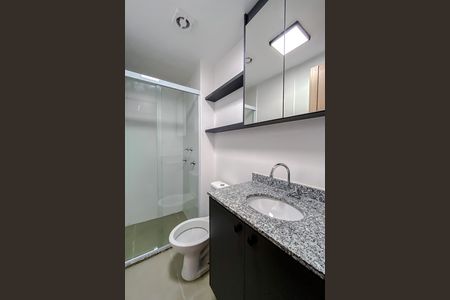 Studio para alugar com 29m², 1 quarto e sem vaga Studio para alugar com 29m², 1 quarto e sem vagaBanheiro