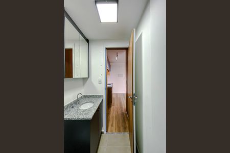 Studio para alugar com 29m², 1 quarto e sem vaga Studio para alugar com 29m², 1 quarto e sem vagaBanheiro