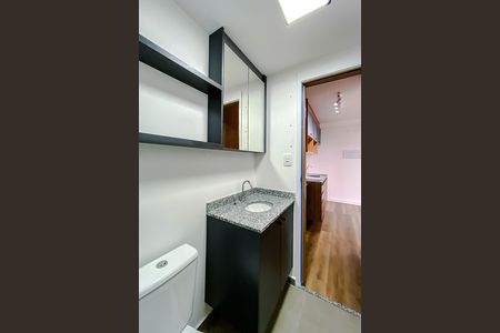 Studio para alugar com 29m², 1 quarto e sem vaga Studio para alugar com 29m², 1 quarto e sem vagaBanheiro