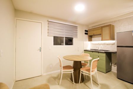 Studio à venda com 25m², 1 quarto e sem vagaSala/Cozinha/Quarto