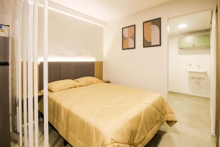 Studio à venda com 25m², 1 quarto e sem vagaSala/Cozinha/Quarto