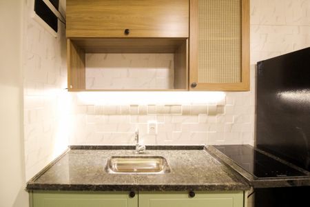 Studio à venda com 25m², 1 quarto e sem vagaSala/Cozinha/Quarto