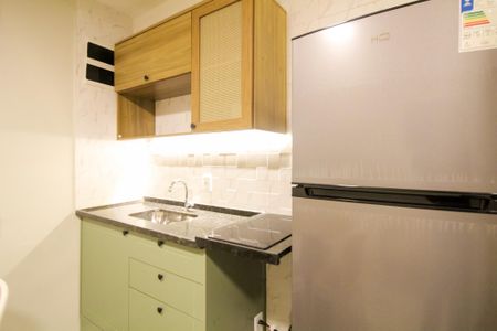 Studio à venda com 25m², 1 quarto e sem vagaSala/Cozinha/Quarto