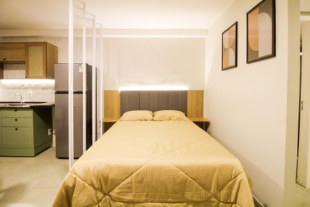 Studio à venda com 25m², 1 quarto e sem vagaSala/Cozinha/Quarto