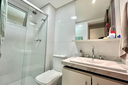 Apartamento à venda com 121m², 3 quartos e 2 vagasBanheiro da Suíte 3