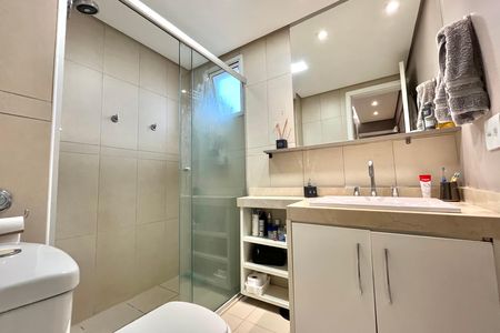 Apartamento à venda com 121m², 3 quartos e 2 vagasBanheiro da Suíte 1