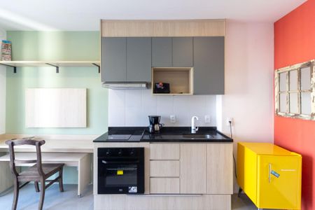 Apartamento para alugar com 29m², 1 quarto e sem vagaCozinha e Área de Serviço
