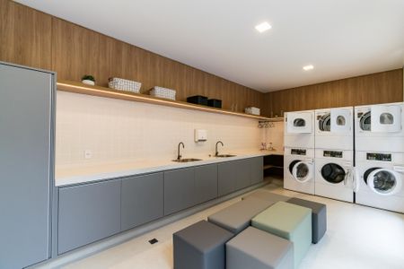 Studio à venda com 27m², 1 quarto e sem vagaLavanderia