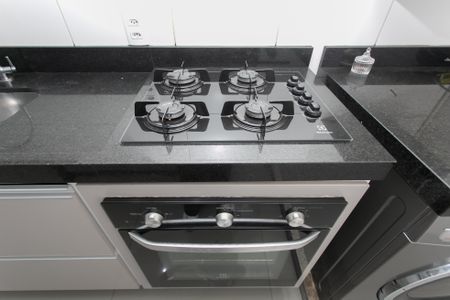 Apartamento para alugar com 41m², 2 quartos e sem vagaCozinha - Cooktop