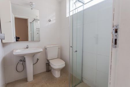 Banheiro da Suíte de apartamento à venda com 3 quartos, 120m² em Santo Agostinho, Belo Horizonte