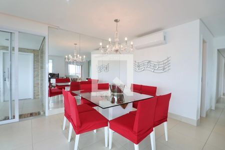 Sala de apartamento para alugar com 3 quartos, 160m² em Jardim Belmar, Guarujá