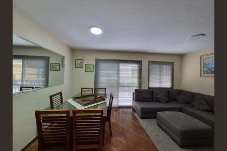 Sala de apartamento para alugar com 3 quartos, 110m² em Indianópolis, São Paulo
