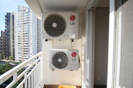 Apartamento para alugar com 61m², 1 quarto e 2 vagasVaranda