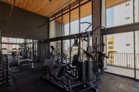 Apartamento à venda com 45m², 1 quarto e 1 vaga Apartamento à venda com 45m², 1 quarto e 1 vagaÁrea comum - Academia