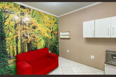 Sala/cozinha de casa para alugar com 1 quarto, 38m² em Jardim Belem, São Paulo