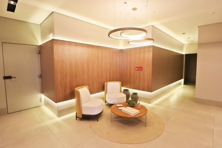 Apartamento para alugar com 79m², 2 quartos e 2 vagasHall social