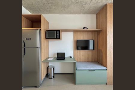 Apartamento à venda com 25m², 1 quarto e sem vaga Apartamento à venda com 25m², 1 quarto e sem vagaStudio