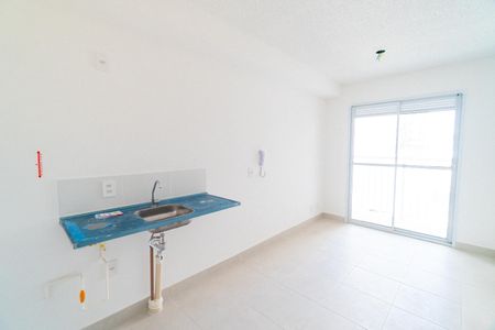 Sala/Cozinha de apartamento para alugar com 1 quarto, 27m² em Planalto Paulista, São Paulo