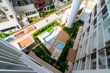 Apartamento para alugar com 27m², 1 quarto e sem vaga Apartamento para alugar com 27m², 1 quarto e sem vagaVista da Sacada da Sala/Cozinha