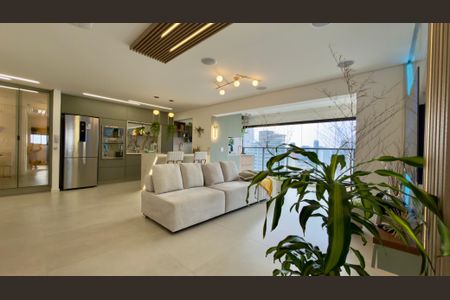 Sala de apartamento à venda com 2 quartos, 85m² em Jardim das Acacias, São Paulo