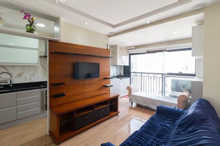 Sala de apartamento para alugar com 2 quartos, 62m² em Continental, Osasco