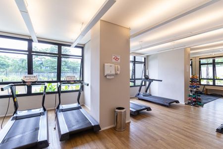Apartamento para alugar com 62m², 2 quartos e 2 vagasÁrea comum - Academia