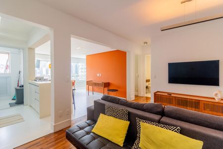 Sala de apartamento à venda com 2 quartos, 68m² em Pinheiros, São Paulo