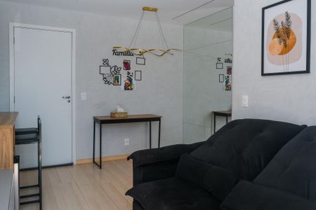 Sala de apartamento para alugar com 1 quarto, 55m² em Califórnia, Nova Iguaçu
