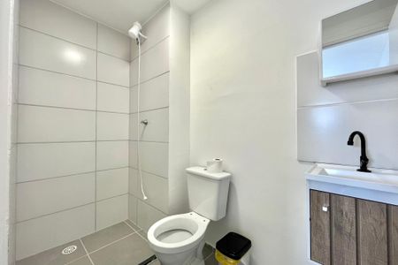Apartamento para alugar com 25m², 1 quarto e sem vagaBanheiro da Suíte