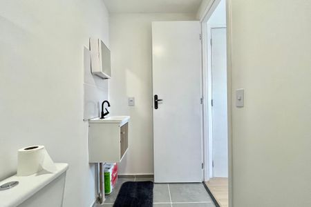 Apartamento para alugar com 25m², 1 quarto e sem vagaBanheiro da Suíte