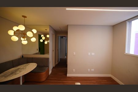 Sala de apartamento à venda com 2 quartos, 40m² em Jardim, Santo André