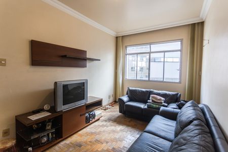 Sala de apartamento à venda com 3 quartos, 94m² em Santo Antônio, Belo Horizonte