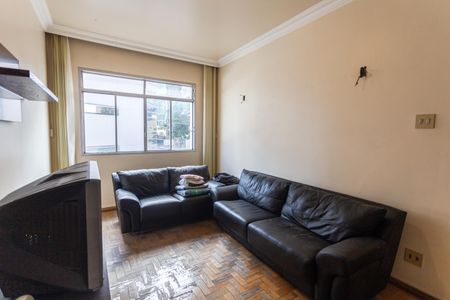 Sala de apartamento à venda com 3 quartos, 94m² em Santo Antônio, Belo Horizonte