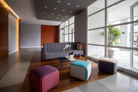 Apartamento para alugar com 40m², 1 quarto e 1 vagaHall social