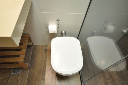 Banheiro da Suíte 1 de casa para alugar com 2 quartos, 140m² em Vila Gustavo, São Paulo