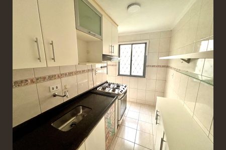 Cozinha de apartamento à venda com 2 quartos, 45m² em Jardim Redil, São Paulo