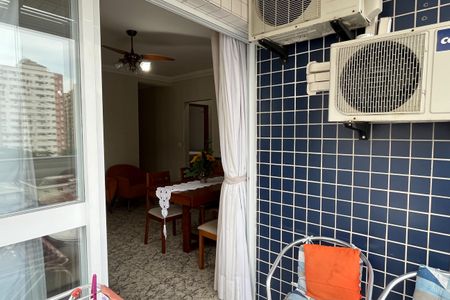 Varanda da Sala de apartamento para alugar com 2 quartos, 83m² em Aparecida, Santos