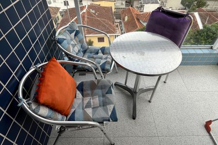 Varanda da Sala de apartamento para alugar com 2 quartos, 83m² em Aparecida, Santos