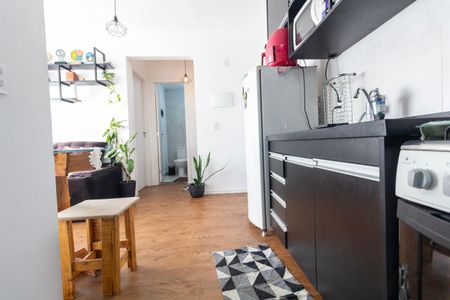 Apartamento à venda com 35m², 2 quartos e sem vagaCozinha e Área de Serviço