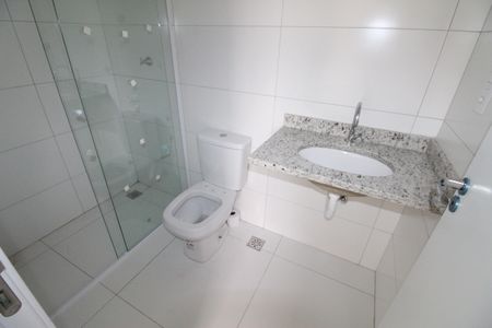 Banheiro de apartamento para alugar com 2 quartos, 54m² em Parque Residencial Flamboyant, São José dos Campos