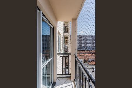 Varanda sala de apartamento para alugar com 2 quartos, 57m² em Jaraguá, São Paulo