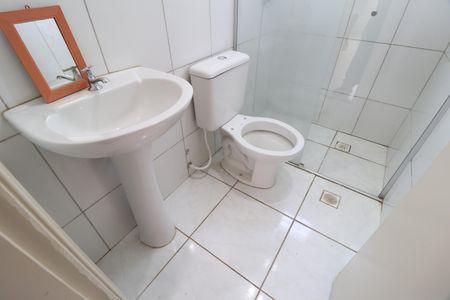 Banheiro Social de apartamento para alugar com 2 quartos, 43m² em Chácaras Tubalina E Quartel, Uberlândia